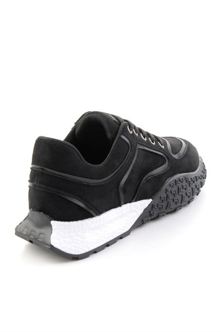 Siyah Süet  Kadın Sneaker K01313003272