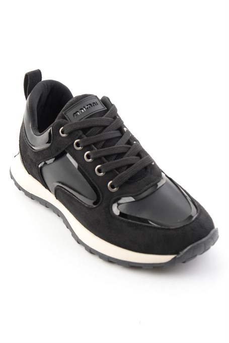 Siyah Süet  Kadın Sneaker K01313004372
