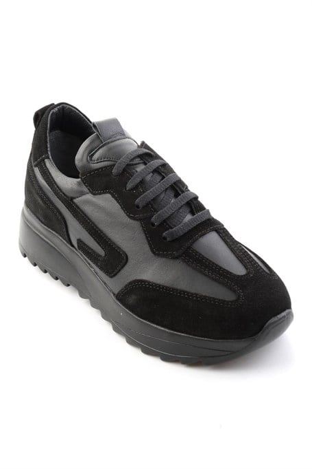 Siyah Süet  Kadın Sneaker K01854014102