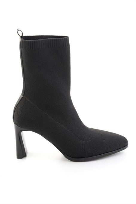 Siyah Triko  Kadın Bot & Bootie K02565010182