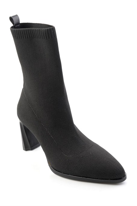 Siyah Triko  Kadın Bot & Bootie K02565010182