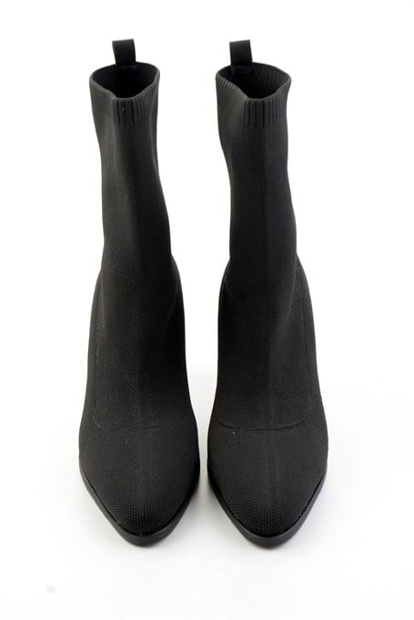 Siyah Triko  Kadın Bot & Bootie K02565010182