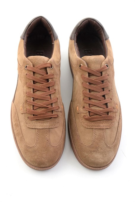 Sugharo Süet Hakiki Deri Erkek Sneaker E01789045002