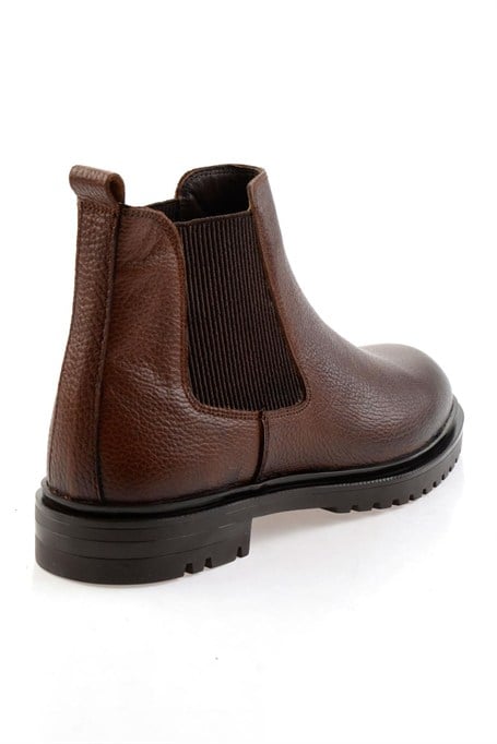 Taba Hakiki Deri Erkek Bot & Bootie E02593411640