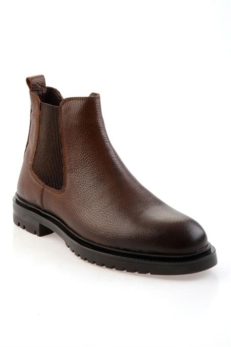 Taba Hakiki Deri Erkek Bot & Bootie E02593411640