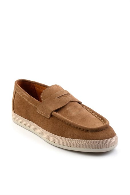 Taba Hakiki Deri Erkek Espadril E01901361702