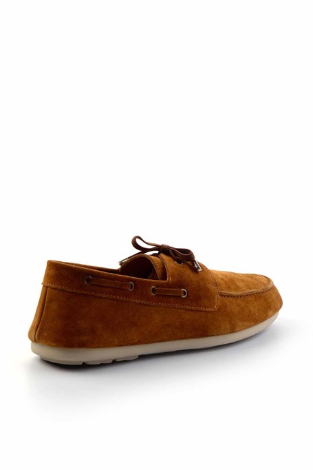 Taba Hakiki Deri Erkek Loafer Ayakkabı E01304409502