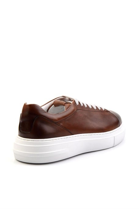 Taba Hakiki Deri Erkek Sneaker E01083016803