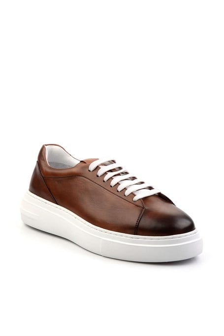 Taba Hakiki Deri Erkek Sneaker E01083016803