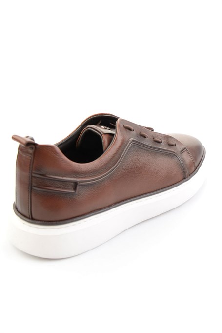 Taba Hakiki Deri Erkek Sneaker E01398028043