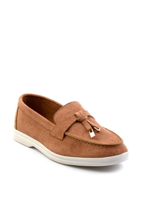 Taba  Kadın Loafer Ayakkabı K01140004672