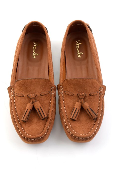 Taba  Kadın Loafer Ayakkabı K01309000672