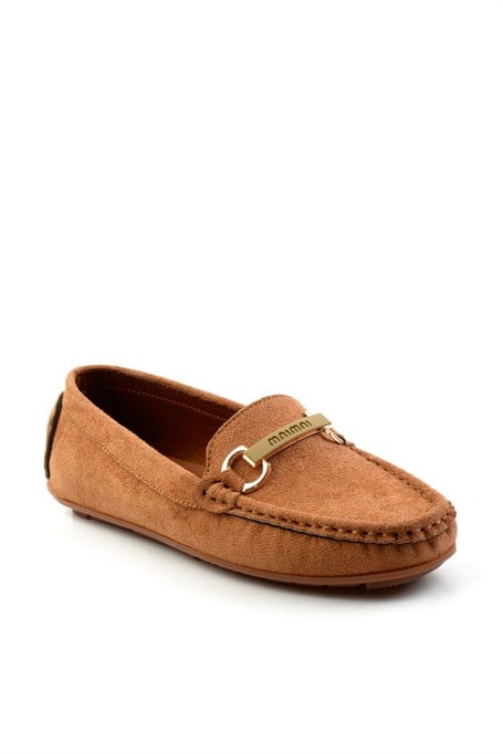 Taba  Kadın Loafer Ayakkabı K01309100502