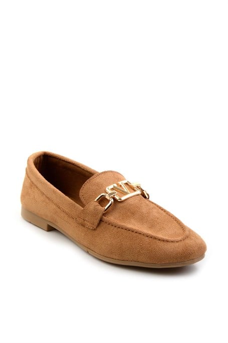 Taba  Kadın Loafer Ayakkabı K01503727102