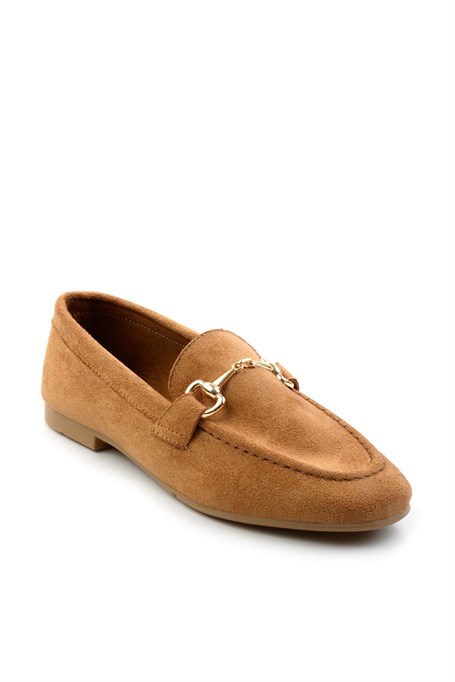 Taba  Kadın Loafer Ayakkabı K01503727202