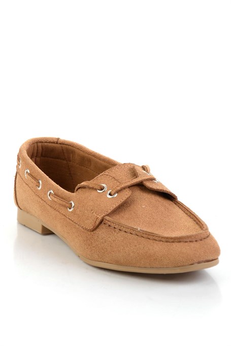 Taba  Kadın Loafer Ayakkabı K01503727572