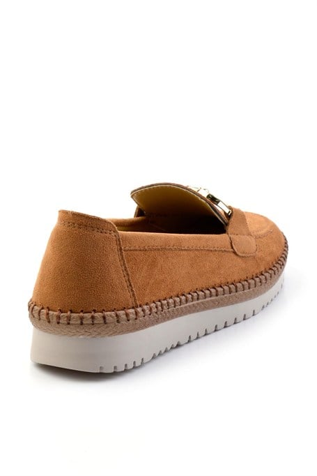 Taba  Kadın Loafer Ayakkabı K01536201002
