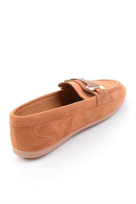 Taba  Kadın Loafer Ayakkabı K01542380672
