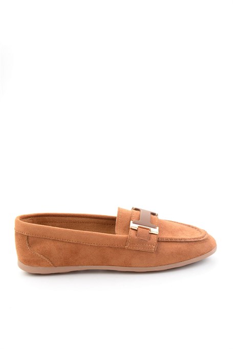 Taba  Kadın Loafer Ayakkabı K01542380672