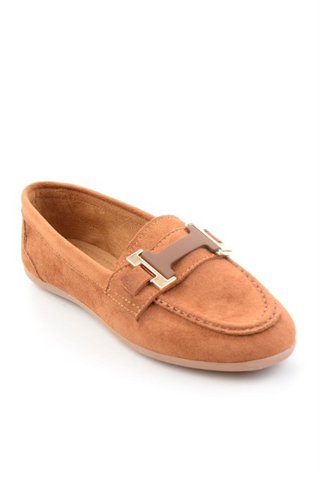 Taba  Kadın Loafer Ayakkabı K01542380672