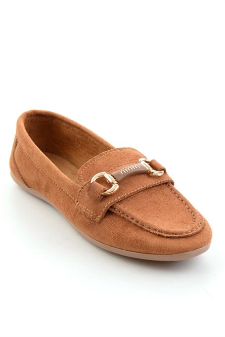 Taba  Kadın Loafer Ayakkabı K01542380772