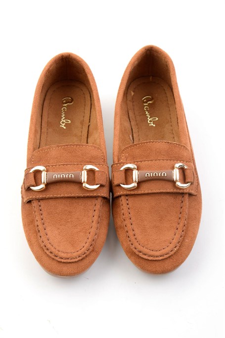 Taba  Kadın Loafer Ayakkabı K01542380772