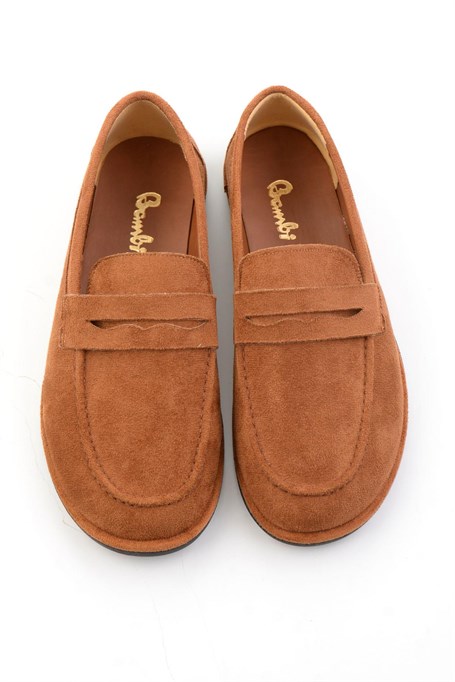 Taba  Kadın Loafer Ayakkabı K01606034372