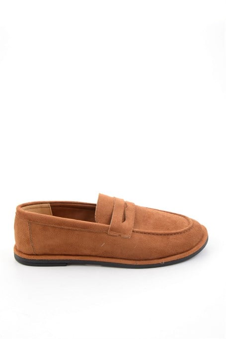 Taba  Kadın Loafer Ayakkabı K01606034372