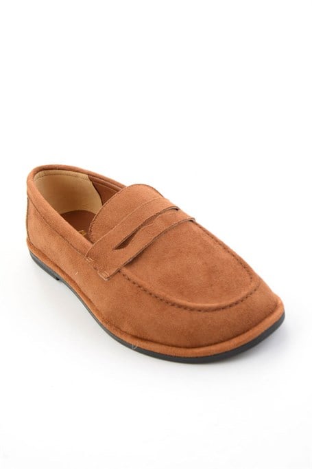 Taba  Kadın Loafer Ayakkabı K01606034372