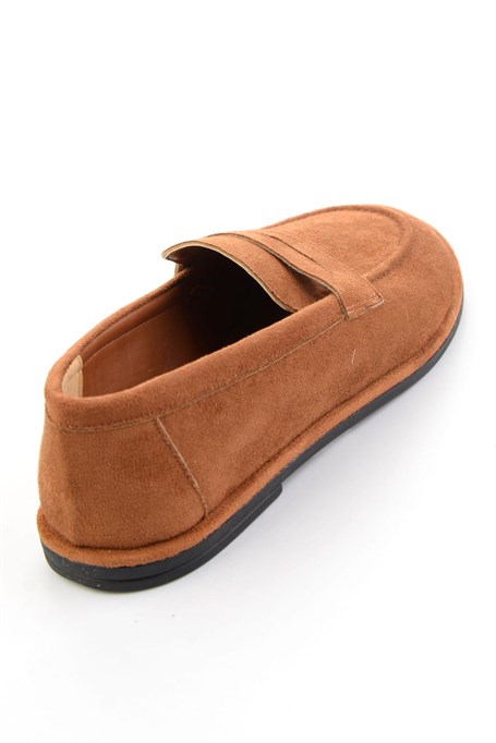 Taba  Kadın Loafer Ayakkabı K01606034372