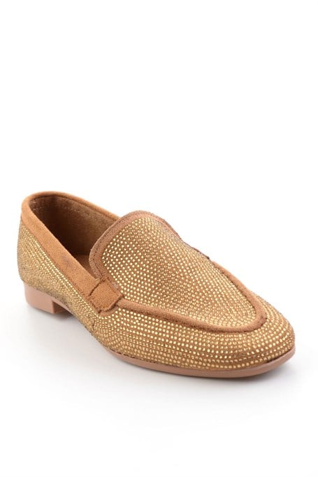 Taba  Kadın Loafer Ayakkabı K01671058087
