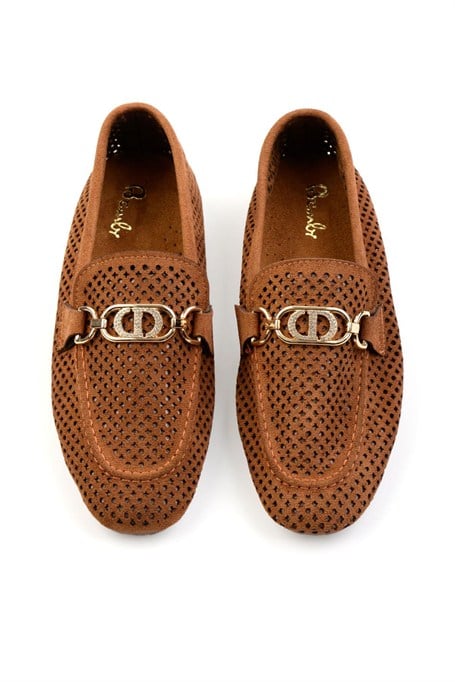 Taba  Kadın Loafer Ayakkabı K01688010902