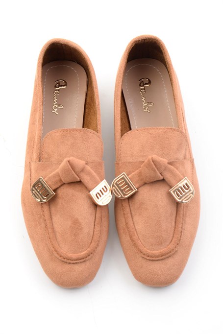 Taba  Kadın Loafer Ayakkabı K01688011572