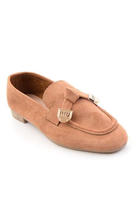 Taba  Kadın Loafer Ayakkabı K01688011572