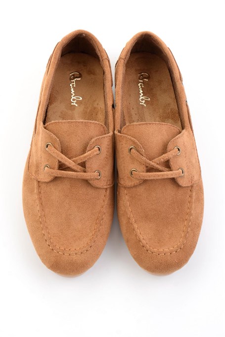 Taba  Kadın Loafer Ayakkabı K01688012172