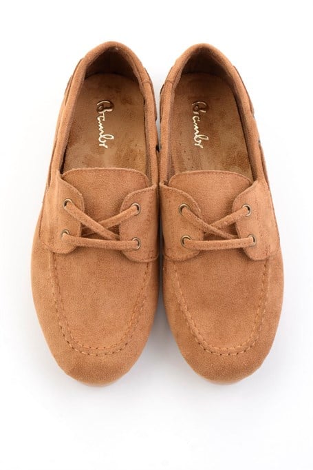 Taba  Kadın Loafer Ayakkabı K01688012172