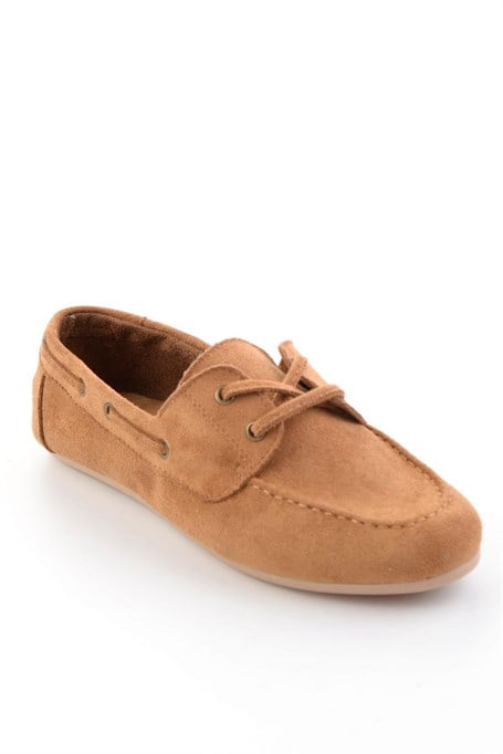 Taba  Kadın Loafer Ayakkabı K01688012172
