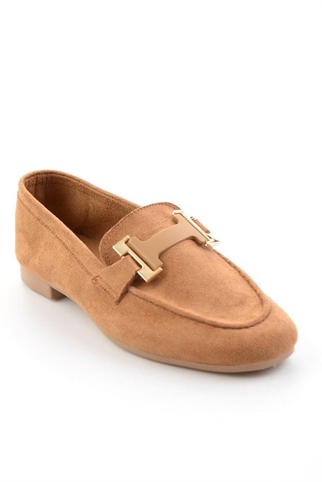 Taba  Kadın Loafer Ayakkabı K01688012272