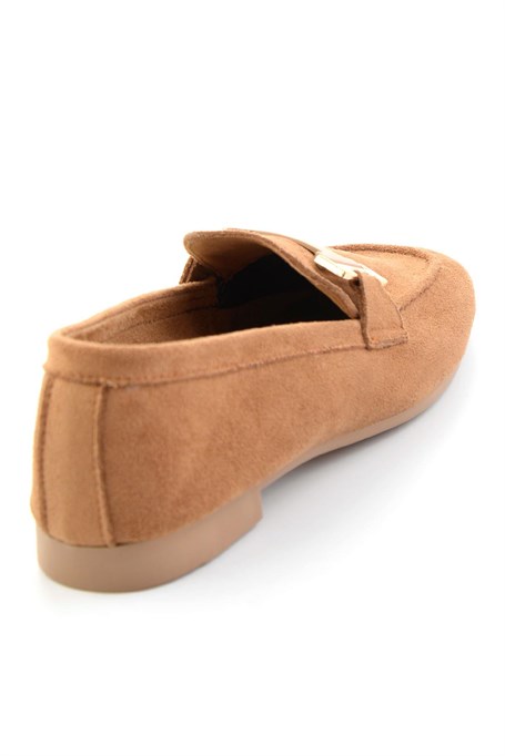 Taba  Kadın Loafer Ayakkabı K01688012272