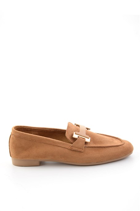 Taba  Kadın Loafer Ayakkabı K01688012272