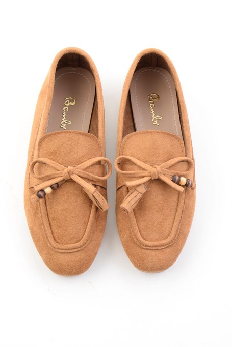 Taba  Kadın Loafer Ayakkabı K01688012672