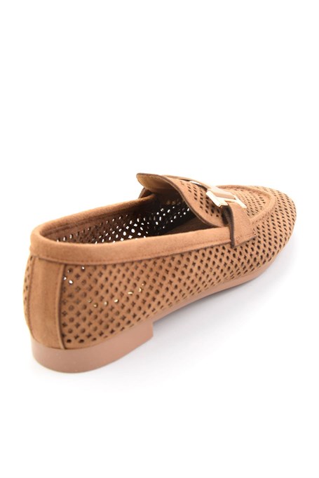 Taba  Kadın Loafer Ayakkabı K01688012872