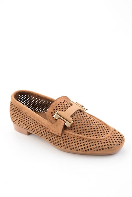 Taba  Kadın Loafer Ayakkabı K01688012872