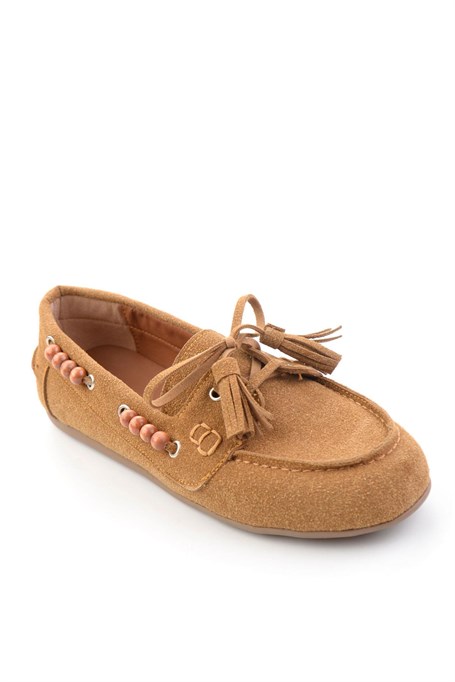 Taba  Kadın Loafer Ayakkabı K01936070072
