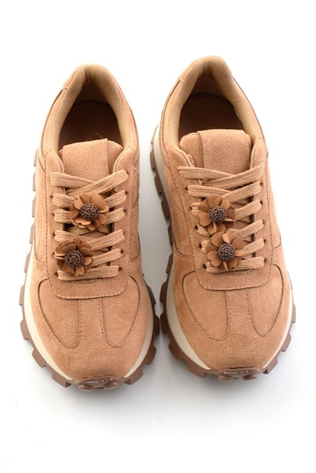 Taba Süet  Kadın Sneaker K01791073772