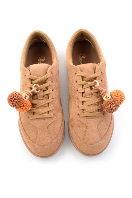 Taba Süet  Kadın Sneaker K01791074172