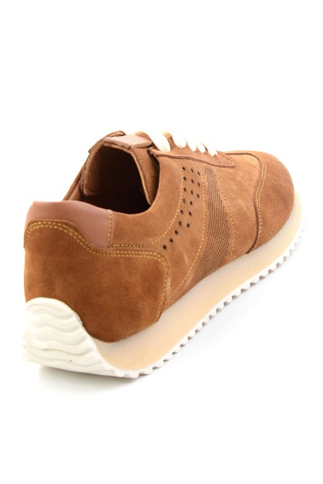 Tarçın Hakiki Deri Erkek Sneaker E01811042702