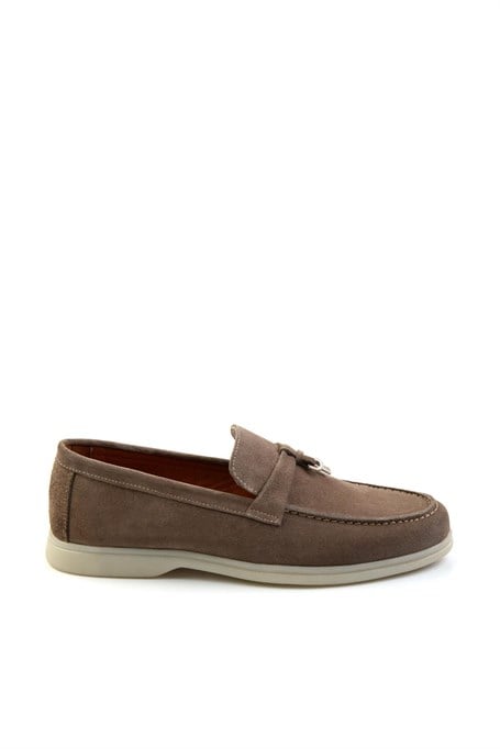 Vizon Hakiki Deri Erkek Espadril E01079972602