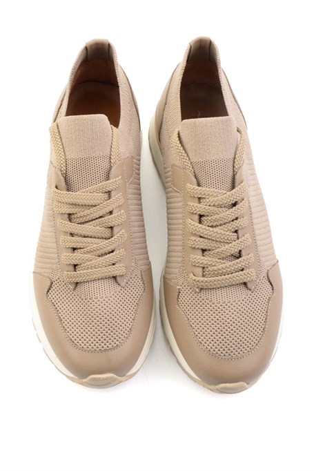 Vizon Hakiki Deri Erkek Sneaker E01730580382