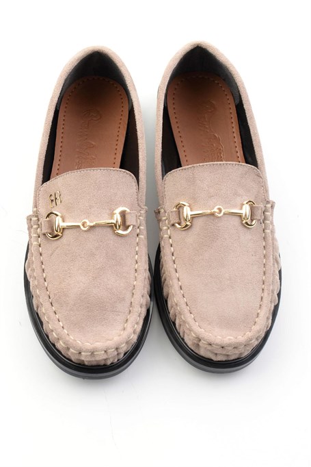 Vizon  Kadın Loafer Ayakkabı K01503520972